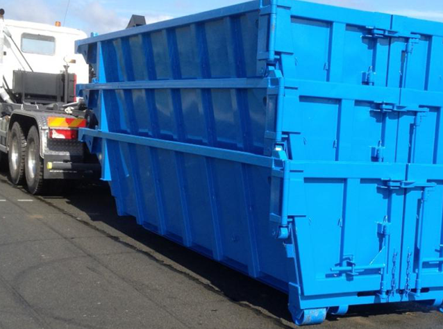Commercial disposal bin